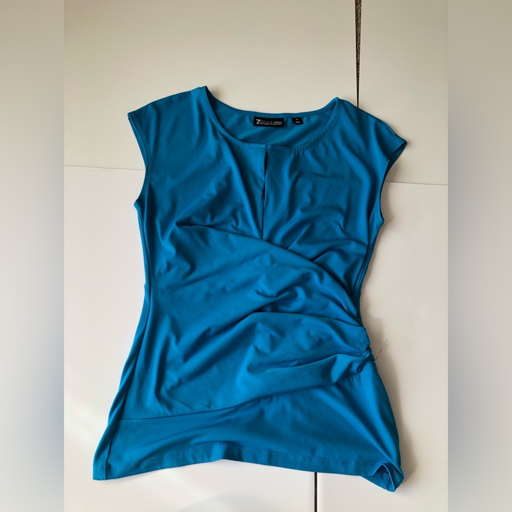 Blue business shirt